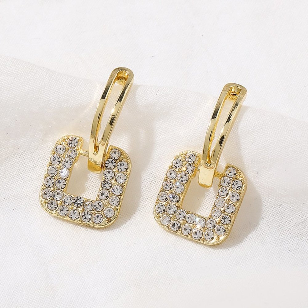 Diamond Gold Earrings